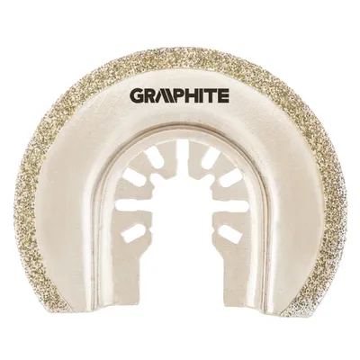 Produktbild von GRAPHITE Diamant HCS-Scheibe halbrund für Keramik, 65 mm | Segmentsägeblatt, Tauchsägeblatt