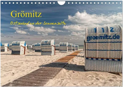 Produktbild von Grömitz - Ostseebad an der Sonnenseite (Wandkalender 2025 DIN A4 quer), CALVENDO Monatskalender