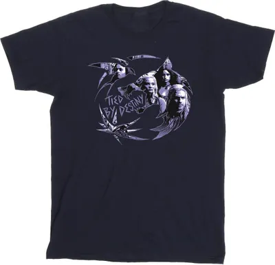 Produktbild von Netflix - "The Witcher" T-Shirt für Herren BI48406 (3XL) (Marineblau)