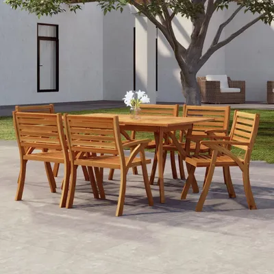 Image de Maison Exclusive - Table de jardin 150x90x75 cm en bois massif d'acacia