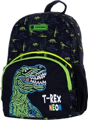Zdjęcie produktu dla Plecak dziecięcy AstraBAG T-REX NEON, AK300, 502023096