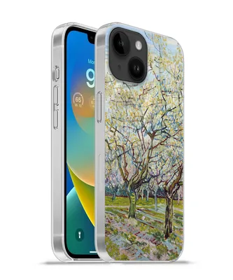 Produktbild von MuchoWow® Handyhülle Schutzhülle Hülle für Apple iPhone 14 - Softcase Blühender Obstgarten - Vincent van Gogh Silikon Softcase Handy Hülle - Mobiltelefonhülle