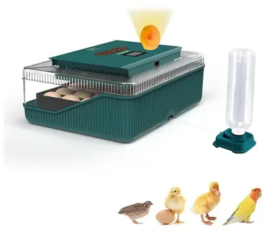 Zdjęcie produktu dla Wylęgarka do jaj – automatyczna wylęgarka – regulacja temperatury i wilgotności – wyświetlacz LED – do jaj kurzych, kaczych i gęsich