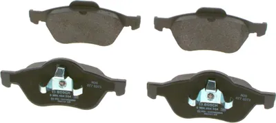 Produktbild von BOSCH Bremsbeläge Satz Vorne für RENAULT TWINGO II (CN0) 0 986 494 034