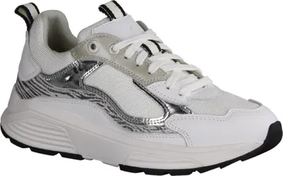 Produktbild von Xsensible Milau Damen-Halbschuhe, Leder, White Combi, Sneaker, Wechselfußbett - Damenschuhe Bequeme Schnürschuhe, Weiß, leder (stretchleder)