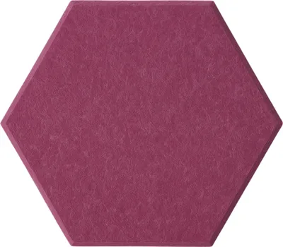 Produktbild von 3D HEXAGON FILZ WANDPANEELE Kopfstütze selbstklebend akustisch weich