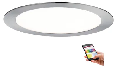 Produktbild von Paulmann 500.27, Intelligente Deckenbeleuchtung, Bluetooth, Metallisch, 0 - 25 m, LED, Aluminium, Kunststoff