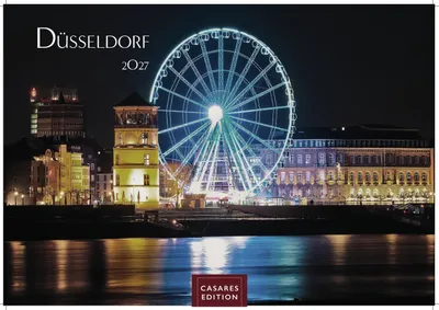 Produktbild von Düsseldorf Kalender 2027 - Wandkalender | Fotokalender Deutschland 50x35cm - 12 großformatige Fotomotive in  der Rheinmetropole