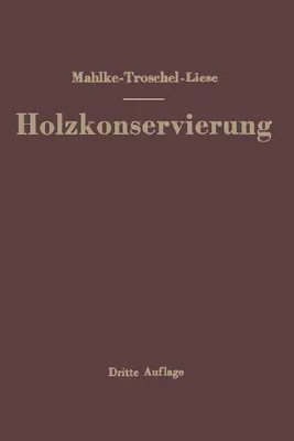 Produktbild von Handbuch der Holzkonservierung