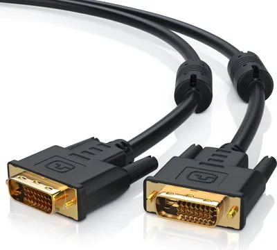 Produktbild von CSL DVI-D (DL) Video-Kabel, Monitor Verbindungskabel Dual-Link 24+1 Auflösung bis 2560x1600 - 2m