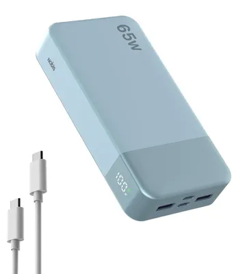 Obrázek produktu pro Power bank s kapacitou 20 000 mAh, 65W rychlé nabíjení, přenosná nabíječka