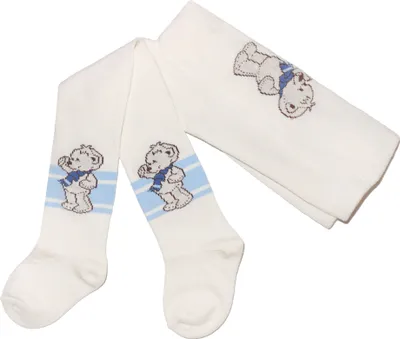 Produktbild von Kinderstrumpfhosen aus Baumwolle Teddy Creme Größe 56