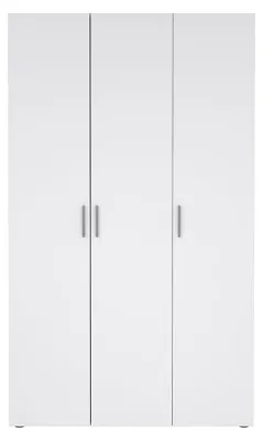 Immagine prodotto di Calicosy - Armadio con 3 ante rovere decorativo e bianco lucido H200,9 cm - LANA