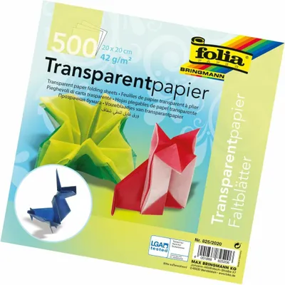 Image de folia Transparentpapier-Faltbl„tter, 200 x 200 mm