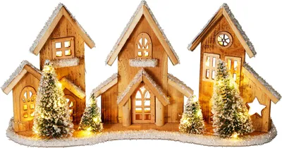 Immagine prodotto di Decorazione Casette, LED, 24 cm