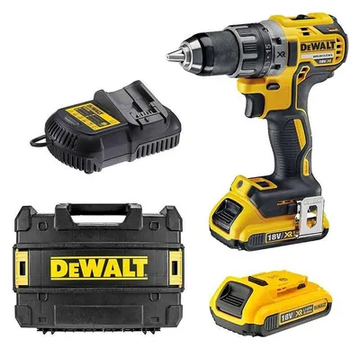 Image de Perceuse-visseuse compact 18V DEWALT DCD791D2-QW avec coffret et 2 batteries 2,0 Ah