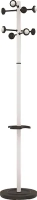 Image de UNiLUX 100340696 Portemanteau UNiLUX « ACCUEIL », hauteur : 1 750 mm, blanc