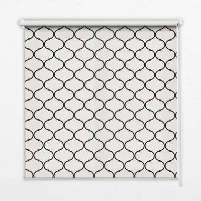 Produktbild von Seitenzug-Rollo Fensterrollo Jalousie - Thermo-Rollo Verdunkelungsrollo - 110x140 cm - Stacheldraht