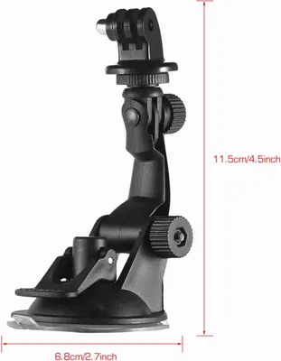 Produktbild von Action-Kamera-Zubehör, Auto-Saugnapfhalterung + Stativadapter für 7/6/5/4 /YI