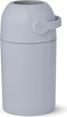 Produktbild von Magic Majestic Behälter für e Windeln - eisblau (für 25 Windeln) + Beutel