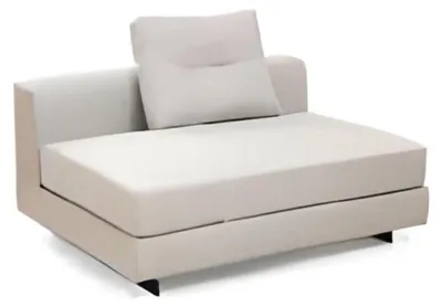Produktbild von U-Form Wohnzimmer Ecksofa L-Form Modern Design Stil Textil Material Weiß