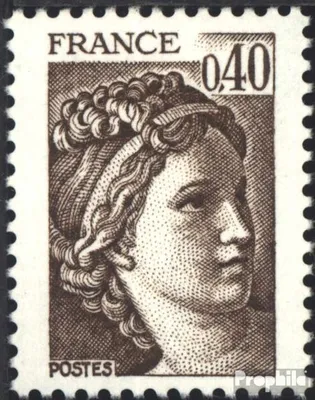 Produktbild von Briefmarken Frankreich 1981 Mi 2235x ohne Phosphorstreifen postfrisch Sabinerinnen