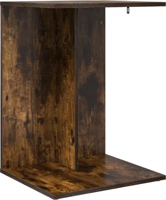 Obrázok produktu pre Bočný stôl Dymová dub 45 x 40 x 62,5 cm Kompozitné drevo