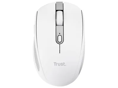 Obrázok produktu pre Trust Ozaa, Pravoruké, Optický, RF Wireless + Bluetooth, 3200 DPI, Biela