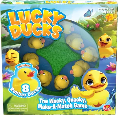 Image de Jeu d'association pour enfants - 8 canards, étang motorisé