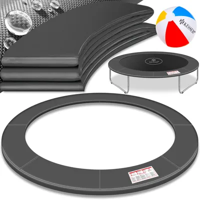 Produktbild von KESSER® - Trampolin Randabdeckung Ø 244 , 305 , 366 , 426 cm , 30cm breit 100% UV-beständig reißfest Federabdeckung , Grün , Blau