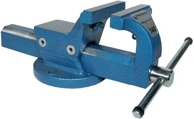 Produktbild von Parallelschraubstock Backen-B.120mm Spann-W.150mm geschm.Spann-T.83mm PROMAT