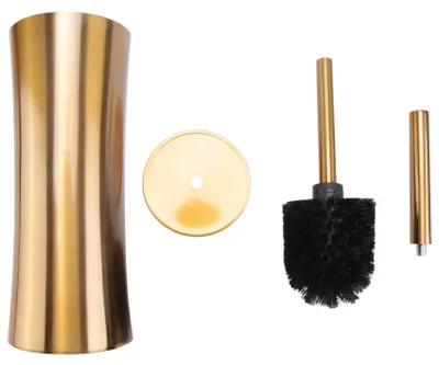 Productafbeelding van Gouden Toiletborstel Set voor Badkamer Reiniging
