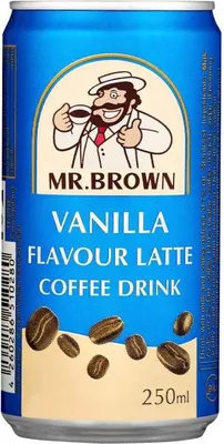 Produktbild von Mr. Brown Coffee Drink Vanilla Latte 250ml