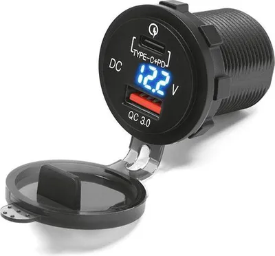 Zdjęcie produktu dla Motocyklowe Gniazdo Usb - Mus12