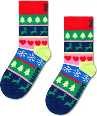 Image de Happy Socks Christmas Stripe Chaussettes Multicolores EU 33-35 Garçons,Filles Multicolores EU 33-35