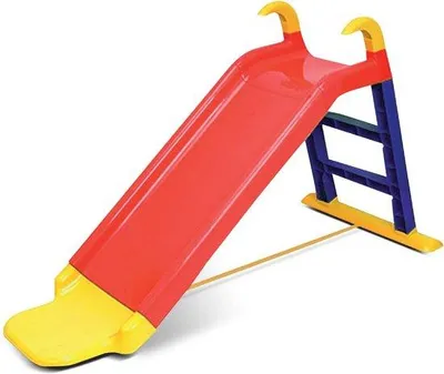 Immagine prodotto di Scivolo per bambini piccoli 141x60x78 cm giallo, blu, rosso
