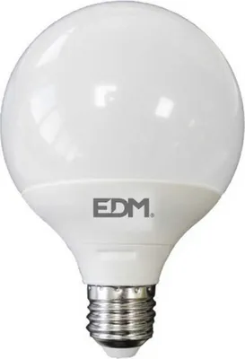 Image de Edm Led Globe Ampoule E27 95 Mm 10w 810 Lumens 6400k Blanc Blanc One Size