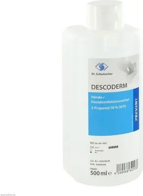 Produktbild von Dr. Schumacher Descoderm Händedesinfektion - 500 ml | Packung (500 ml)