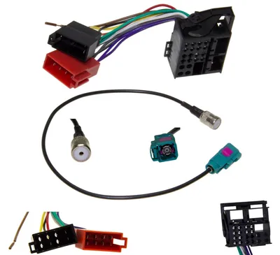 Produktbild von KFZ Radio Antennenadapter ISO Adapter Kabel Quadlock MOST Stecker RCD 500 510