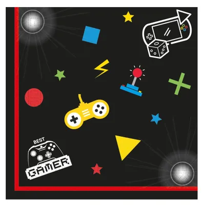 Image de Gaming Party 20 serviettes