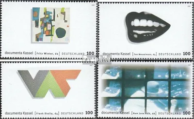 Produktbild von Briefmarken BRD (BR.Deutschland) 1997 Mi 1927-1930 (kompl.Ausg.) postfrisch 10. documenta, Kassel