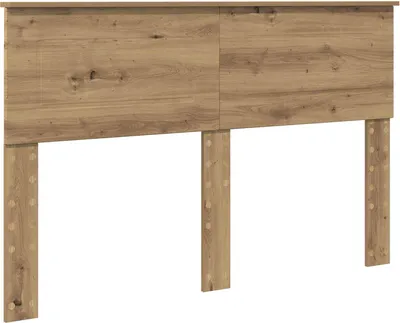 Image de Tête de lit vidaXL en bois composite chêne artisanal