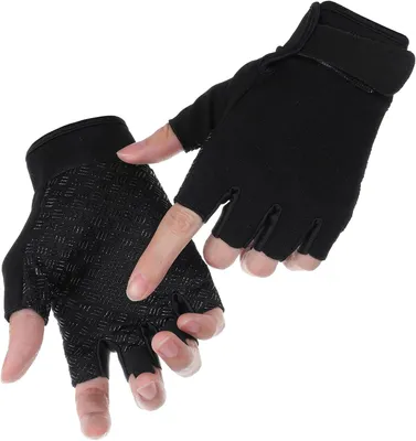 Produktbild von Fingerlose Handschuhe, Antirutsch, XL, atmungsaktiv, für Sport und Outdoor