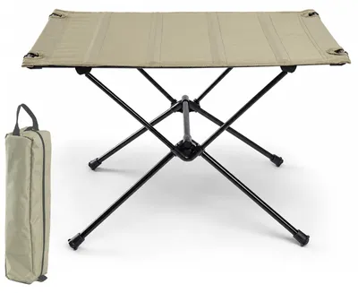 Obrázok produktu pre Omgoods – Skladacia campingová stôl – Skladacia a prenosná stôl s prepravnou taškou – 60x40x39,5 cm