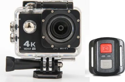 Immagine prodotto di HD 4K WIFI action camera nero