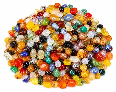 Trommelsteine 400 g, 9-12 mm, bunt, für Vasen & Aquarien