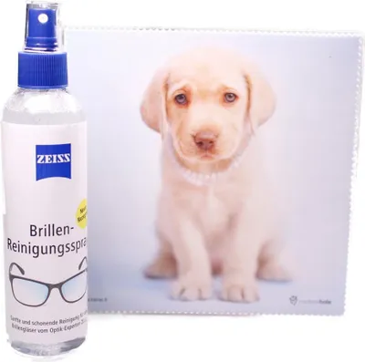 Produktbild von Mikrofasertuch "Hund mit Perlenkette"  Größe 18,5*18,5 cm von La Kelnet