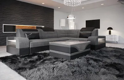 Produktbild von Polster Ecksofa Trivento L-Form Kurz – Modern & Bequem