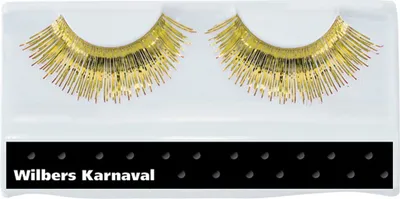 Produktbild von Lametta Wimpern gold