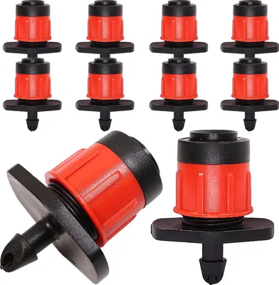 Obrázok produktu pre Mikrokvapkadlo 1/4" 0-80 l/h nastaviteľný postrekovač pre zavlažovaciu hadicu